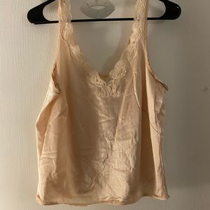 Cropped Lace Tank Top